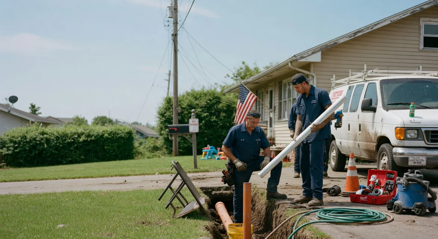 Drain Cleaning in Donie, TX near me